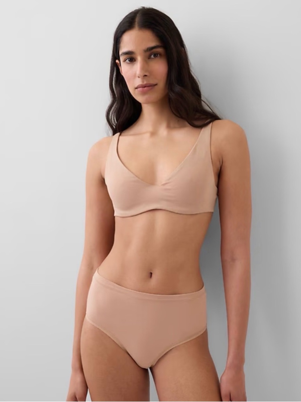 Gap Gapbody Organic Stretch Cotton Unlined Bra NWT 36 B and 36C Soft